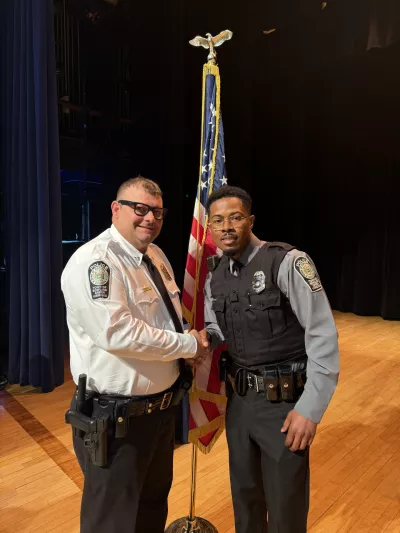 BGPD Chief Cecil & Officer Ervin